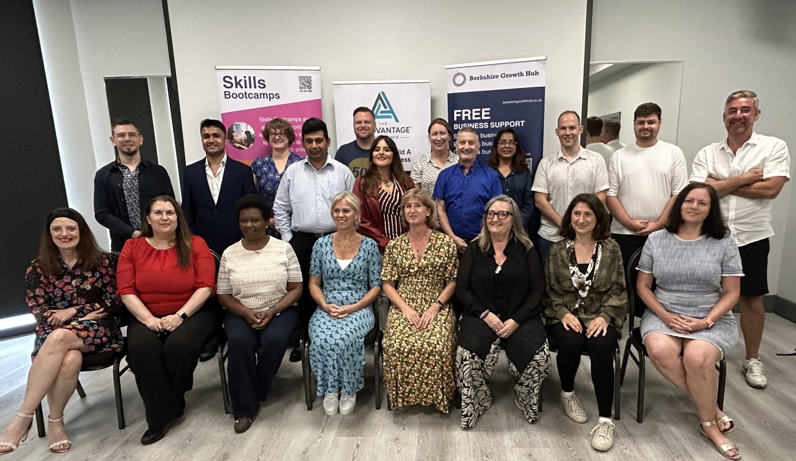 Skills Bootcamp in AI group shot cohort one 2025