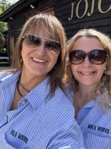 Caroline and Liz, founders of Walk Works