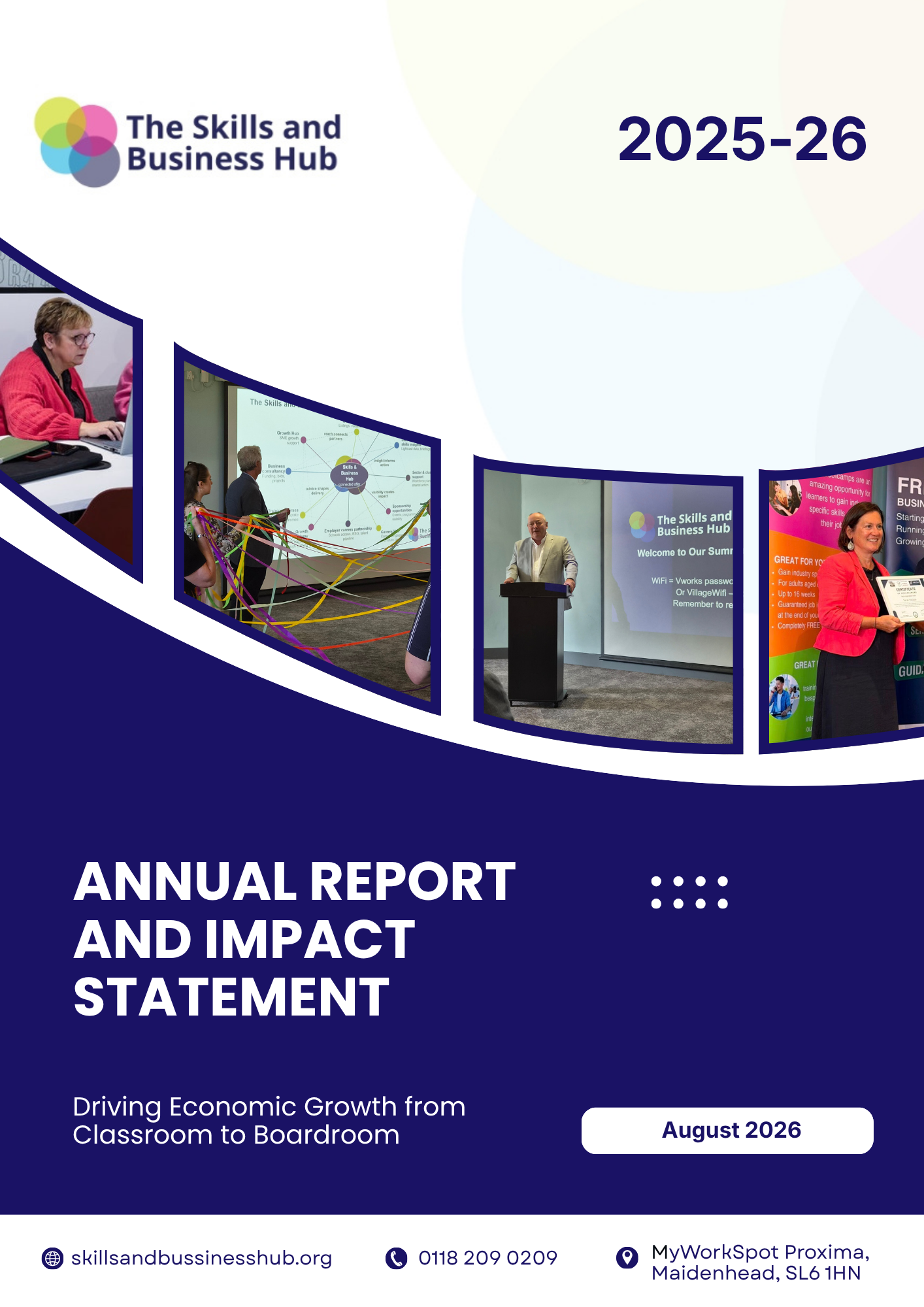 Annual report front cover 2026 Annual report and impact statement 2026
