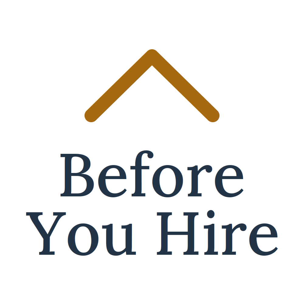 Before You Hire Logo